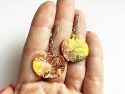 Atellier Wearable Art Cercei Pumpkin Treasures - Model 2