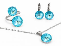 DIANA szett állítható gyűrűvel (light turquoise) (2026091702)