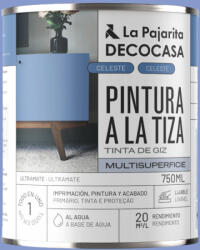 LA PAJARITA Blue Horizon - Égszínkék Krétafesték (750 ml)