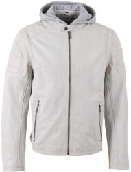 Mauritius Geaca de Piele Barbati Mauritius Alb Murdar MMRylo - readytowear - 949,00 RON