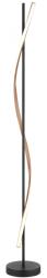 GLOBO Lampadar Watkins 67354S, LED 30W, 3000K, D 20 cm, negru, metal (67354S)