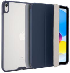 Pipetto Husă tabletă Pipetto Origami No7 Tri-Folio / 2022, dark pentru iPad A16 / iPad 2022, stand pliabil - Albastru (P074-113-V) - pcone