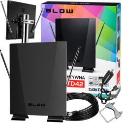 BLOW Antenna Földfelszíni Tv-hez 4K DVB-T2 Aktív Szoba Erős DVBT2 Kültéri Hd (21-050#)
