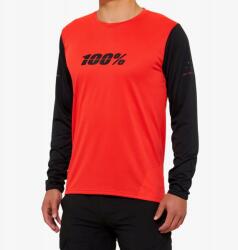  Mtb kerékpáros mez 100% Ridecamp piros-fekete M (40028-00011)
