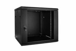Telcoline Cabinet Rack 9u Telcoline, 600x450 Negru19" Usa De Sticla