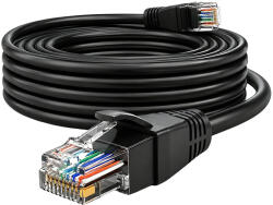  Patchcord cupru CAT7 S/FTP 2M 20G Negru