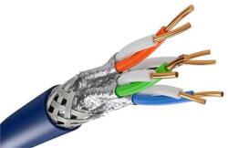  Cablu FTP CAT8 PVC 0.57 diametru cupru rola 305M (Albastru)