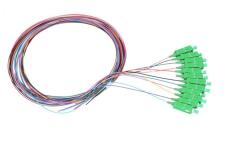 Mivnet Set 12 pigtail-uri colorate SC/APC 1.5 m