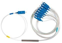 Mivnet Spliter optic 1: 8 cu conectori SC/UPC, 1.5m