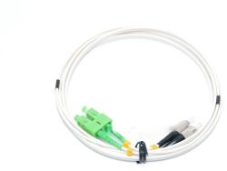  Patchcord Fibra Optica SC/APC-FC/UPC 3mm 1M Alb Duplex