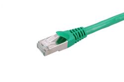 Extralink Patchcord cupru CAT6 FTP 0.5M Gigabit Verde