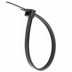  Coliere plastic rezistente Negre (200 x 3.5 mm)
