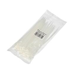 Extralink Coliere plastic 150 x 3mm Albe (100PCS BAG)