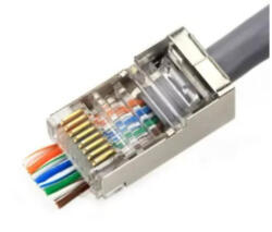  Mufa FTP CAT6E RJ45 Pass Trough ( set 100 buc )