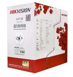 Hikvision ROLA CABLU U/UTP HIKVISION, Cat5e, 305 m, Cupru, solid, AWG24, "DS-1LN5E-S