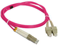  Patchcord SC/UPC-LC/UPC MM OM4 duplex 3.0mm 1M