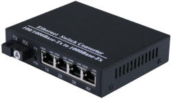  Media Convertor Gigabit Cu 4 Port RJ45 Tip A