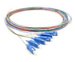 Mivnet Set 12 pigtail-uri colorate SC/UPC 1.5 m