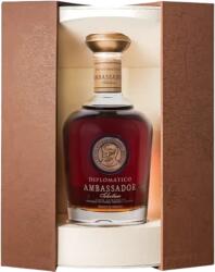 Diplomático - Ambassador Selection Rum 0, 7 L + bőr díszdoboz
