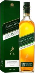 Johnnie Walker - Green Label Blended Malt Scotch Whisky 0, 7 L + díszdoboz