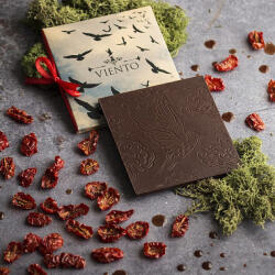 Fabric Chocolate - Madagaszkári étcsokoládé paradicsommal és málnával 60 g