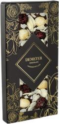 Demeter Chocolate - Cukor-és Laktózmentes étcsokoládé étcsokoládé mandulával, makadámdióval és meggyel 50 g