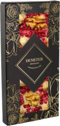 Demeter Chocolate - Fehércsokoládé dióval, málnával és mogyoróval 50 g