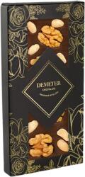 Demeter Chocolate - Étcsokoládé fahéjjal, pirított dióval és mandulával 50 g