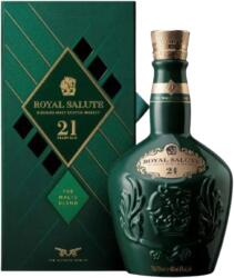 CHIVAS REGAL - 21 years Royal Salute The Malts Blend Edition Blended Malt Scotch Whisky 0, 7 L + díszdoboz