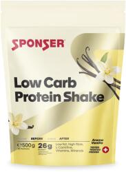 Sponser Low Carb Protein Shake fehérje ital 500g, vanília
