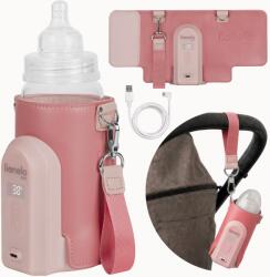 Lionelo Lionelo, Thermup Go Evo, incalzitor pentru biberoane, roz coral Incalzitor biberon