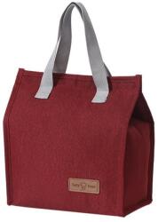 Flippy Geanta Termoizolanta Tip Bento Bag Flippy, Camping Cooler, Aluminiu, 22.5x13x25, 5 cm, 3.3 L, Visiniu (127706)