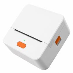 Flippy Imprimanta Termica Portabila pentru Etichete, Flippy, Bluetooth, Set cu 5 Role de Etichete 40x30 mm, 9.2x8.8 cm, Alb (177355)