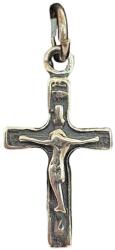 Flippy Pandantiv, Jolie Silver, Argint 925, Model Cruce cu Iisus Oxidata, 0.7 g, 20x10 mm (116697)