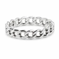 Flippy Inel din Argint 925, Jolie Silver, Model Zale Împletite, Design Tip Lanț, Finisaj Lucios, Argintiu (126037)