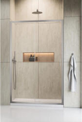 Radaway Usa dus glisanta Radaway Alienta Brushed Nickel DWJ 120xH190 cm, montaj in nisa, profil nichel periat (10260120-91-01)