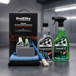ProElite - set de curățare și întreținere pentru plastice 2x750 ml (PE-BTK1)