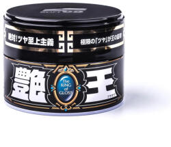 SOFT99 The King of Gloss Dark - ceară auto pentru culori închise 300 g (S99-KOG300)