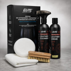Elite Detailer - set de curățare și îngrijire pentru piele 2x500 ml (ED-BTCS1)