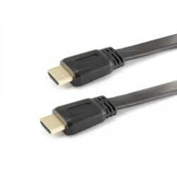 SBOX HDMI-HDMI 1.4 Flat M/M 1.5m HDMI-FLAT-15B black (T-MLX35801)
