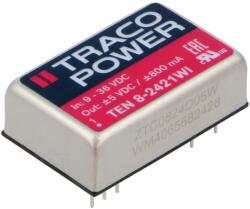 Traco Power Convertor DC/DC TRACO POWER TEN 8WI 8W 9-36V la 5V/-5V DIP24 (TEN 8-2421WI)