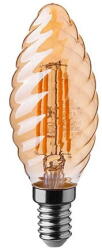 V-TAC BEC LED E14 4W CU FILAMENT 2200K (SKU-217115) - vexio