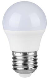 V-TAC BEC LED G45 E27 4.5W 3000K ALB CALD (SKU-217407) - vexio