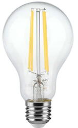 V-TAC BEC A60 E27 FILAMENT LED 12W 3000K ALB CALD (SKU-217458) - vexio
