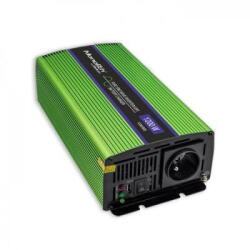 Qoltec Pure Sine Wave Inverter Monolith, 600W, 1200W (51941) - vexio
