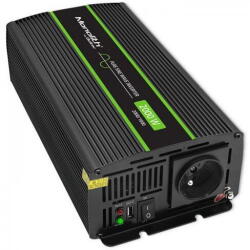 Qoltec Pure Sine Wave Inverter Monolith, 1000W, 2000W (51934) - vexio