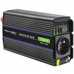 Qoltec Voltage converter 600W, 1200W MS Wave (51925) - vexio