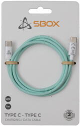 SBOX Type C - Type C M/M 1m green TYPEC-1-G (T-MLX56778)