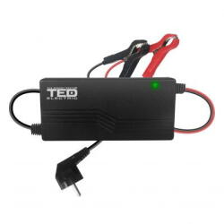 TED Electric Incarcator Acumulator 12V Putere Incarcare 10A, Incarca Baterie Pana la 260 Ah, TED003577 (A0113689) - vexio