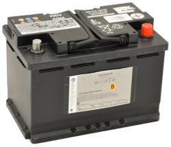 VW Group Acumulator 12 V, 75Ah, 420A, AGM, Tip AGM, borna normala, V: 12V, capacitate 75Ah, curent pornire 800A, pentru autovehicule cu functie Start-Stop (000915089BD)